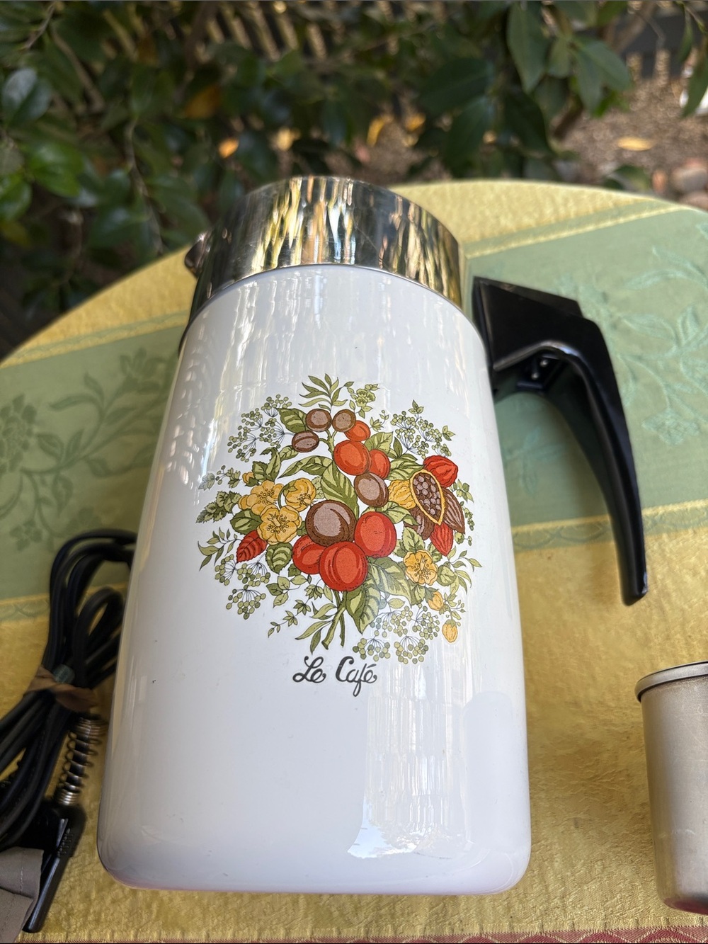 Corning Vintage 10Cup E- 1210-8 Le Cafe Electric Coffee Percolator ❤️❤️
